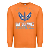 Carrot stl battlehawks football! xfl Premium Sweatshirt - lanVoArt