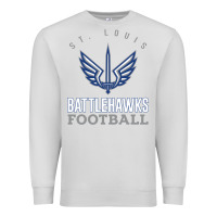 Dove Grey stl battlehawks football! xfl Premium Sweatshirt - lanVoArt