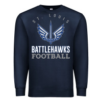 Navy stl battlehawks football! xfl Premium Sweatshirt - lanVoArt