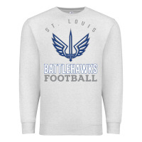 Oatmeal Heather stl battlehawks football! xfl Premium Sweatshirt - lanVoArt