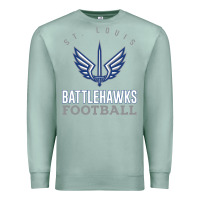 Seafoam stl battlehawks football! xfl Premium Sweatshirt - lanVoArt