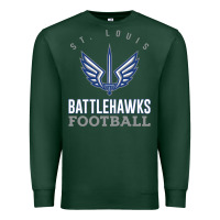 Stl Battlehawks Football! Xfl Premium Sweatshirt | Teevron