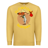 Antique Gold slowpoke rodriguez fresh design Premium Sweatshirt - lanVoArt