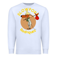 White slowpoke rodriguez fresh design Premium Sweatshirt - lanVoArt