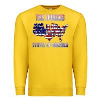 Lemon the divided states of america political humor usa map t shirt Premium Sweatshirt - lanVoArt