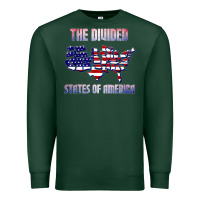 Sports Green the divided states of america political humor usa map t shirt Premium Sweatshirt - lanVoArt
