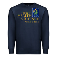 Navy oregon health & science university (ohsu) Premium Sweatshirt - lanVoArt