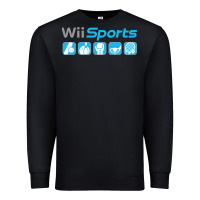 Black wii sports essential Premium Sweatshirt - lanVoArt