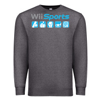 Charcoal Heather wii sports essential Premium Sweatshirt - lanVoArt