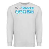 Dove Grey wii sports essential Premium Sweatshirt - lanVoArt