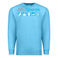 Ocean Blue wii sports essential Premium Sweatshirt - lanVoArt