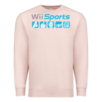 Pale Pink wii sports essential Premium Sweatshirt - lanVoArt