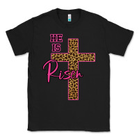 Black He Is Risen Leopard Classic Tee - Bettercallsaul