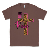Chestnut He Is Risen Leopard Classic Tee - Bettercallsaul