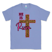 Colony Blue He Is Risen Leopard Classic Tee - Bettercallsaul