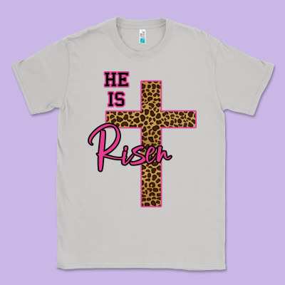He Is Risen Leopard Classic Tee Designed By Bettercallsaul