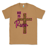 Toasted Coconut He Is Risen Leopard Classic Tee - Bettercallsaul