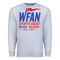 Heather Grey wfan sports radio new york Premium Sweatshirt - lanVoArt