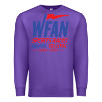 Purple wfan sports radio new york Premium Sweatshirt - lanVoArt