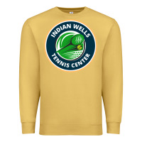 Antique Gold indian wells tennis center Premium Sweatshirt - lanVoArt