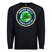 Black indian wells tennis center Premium Sweatshirt - lanVoArt