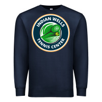 Navy indian wells tennis center Premium Sweatshirt - lanVoArt