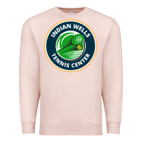 Pale Pink indian wells tennis center Premium Sweatshirt - lanVoArt