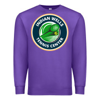 Purple indian wells tennis center Premium Sweatshirt - lanVoArt