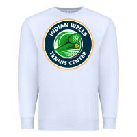 White indian wells tennis center Premium Sweatshirt - lanVoArt