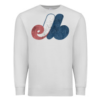 Dove Grey montreal expos Premium Sweatshirt - lanVoArt