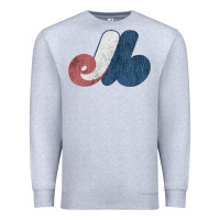 Heather Grey montreal expos Premium Sweatshirt - lanVoArt