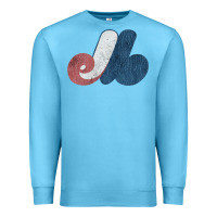 Ocean Blue montreal expos Premium Sweatshirt - lanVoArt