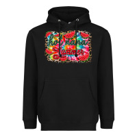 Black Hot nana summer Heavyweight Hoodie - RacoonDesign