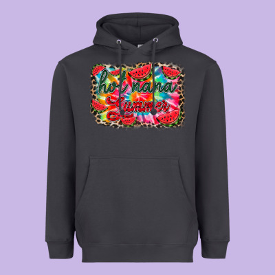 Hot Nana Summer Heavyweight Hoodie Designed By Racoondesign
