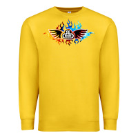 Lemon se bikes bmx bicycle on fire sport blue red Premium Sweatshirt - lanVoArt