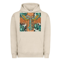 Pigment French Oak she is strong tumbler Urban Hoodie - BarkalooDesign