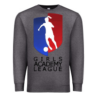 Charcoal Heather girls academy league Premium Sweatshirt - lanVoArt