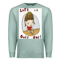 Seafoam life is only one Premium Sweatshirt - lanVoArt