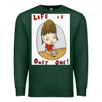 Sports Green life is only one Premium Sweatshirt - lanVoArt
