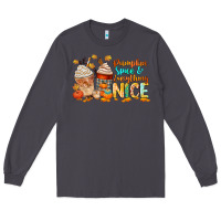Smoke pumpkin spice and everything nice Long Sleeve Tee - CowGirlArtShop