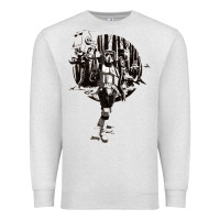 Oatmeal Heather scout trooper Premium Sweatshirt - lanVoArt