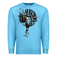 Ocean Blue scout trooper Premium Sweatshirt - lanVoArt