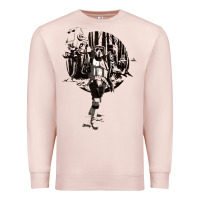Pale Pink scout trooper Premium Sweatshirt - lanVoArt