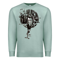 Seafoam scout trooper Premium Sweatshirt - lanVoArt