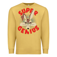 Antique Gold coyote super genius  1 Premium Sweatshirt - lanVoArt