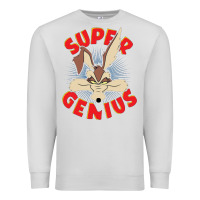 Dove Grey coyote super genius  1 Premium Sweatshirt - lanVoArt