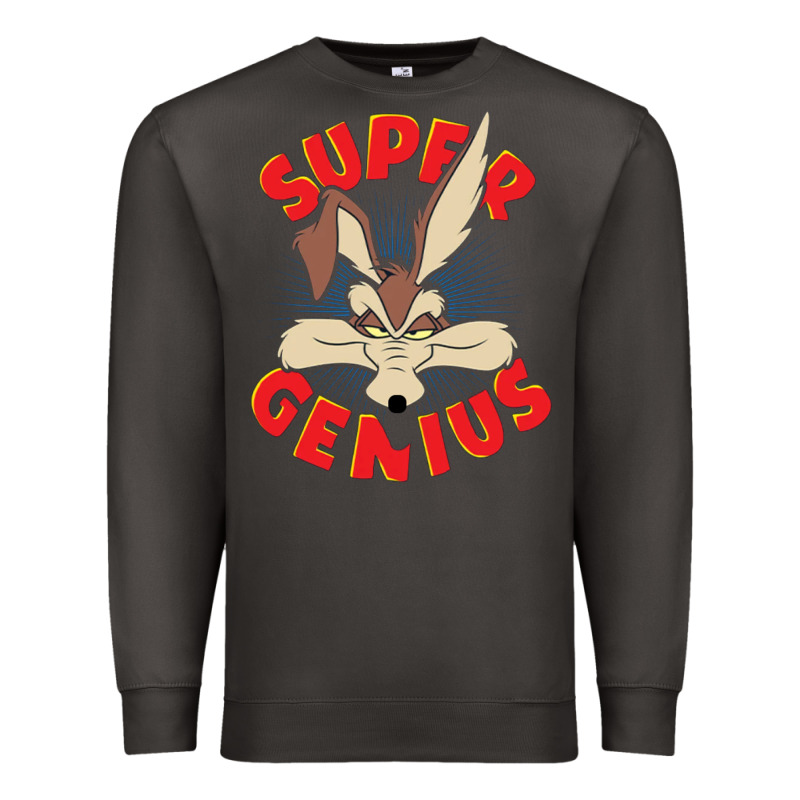 Coyote Super Genius  1 Premium Sweatshirt by lanVoArt | Teevron