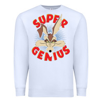 White coyote super genius  1 Premium Sweatshirt - lanVoArt