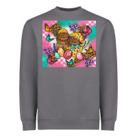 Storm Easter Bunnies And Egg Tumbler Heavyweight Sweatshirt - BundleAndBundleShop