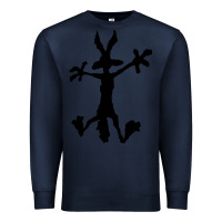 Navy coyote's hole 2 Premium Sweatshirt - lanVoArt
